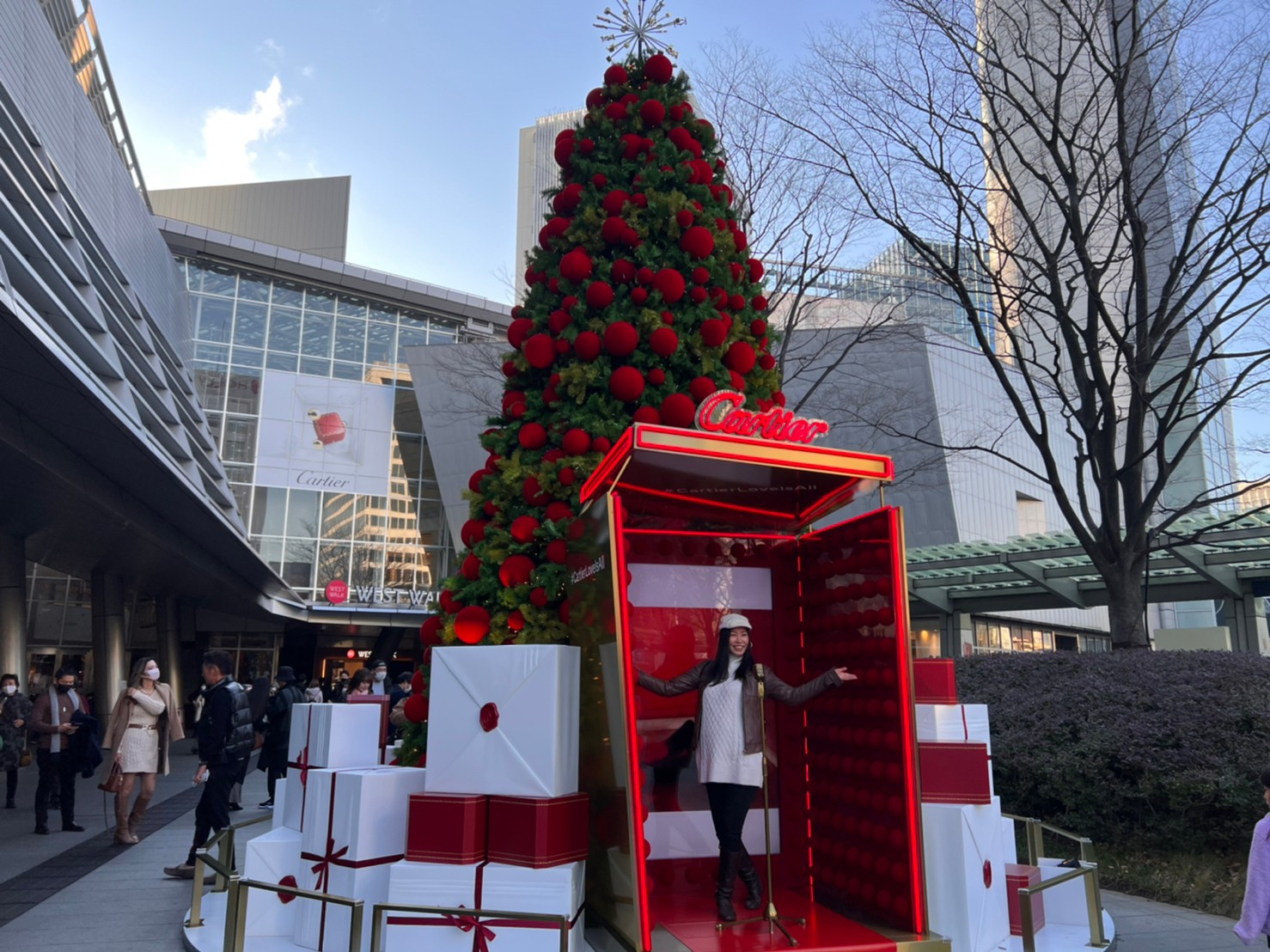 六本木クリスマスイルミネーションデート ぷーもぐ旅行 日韓夫婦の旅行 お出かけ情報